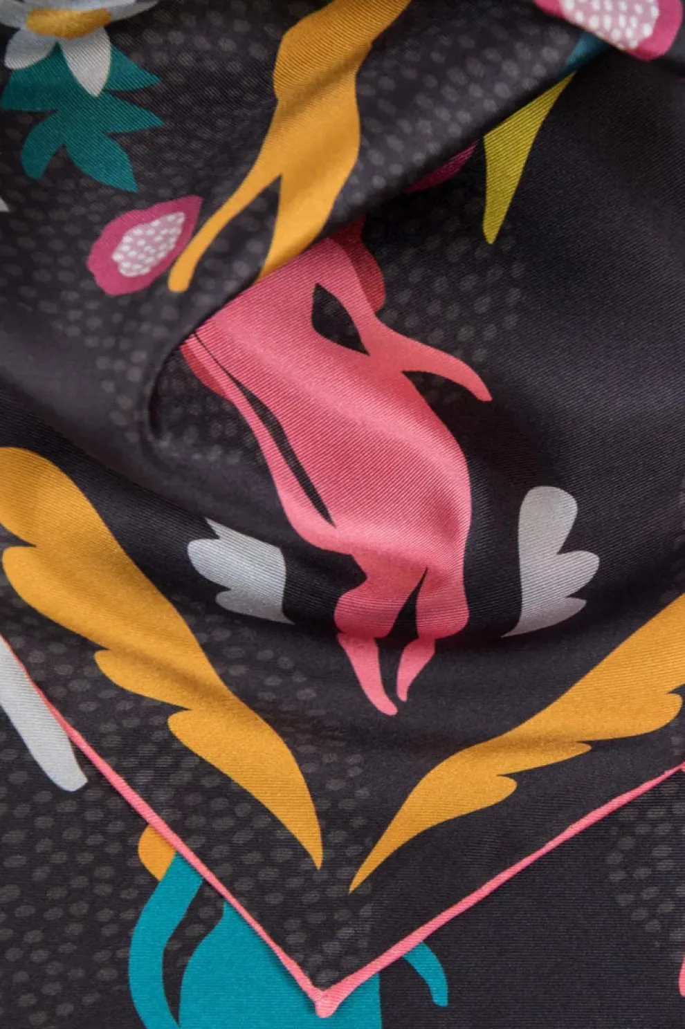 DORA NOLA Small Silk Scarf - Our Stories