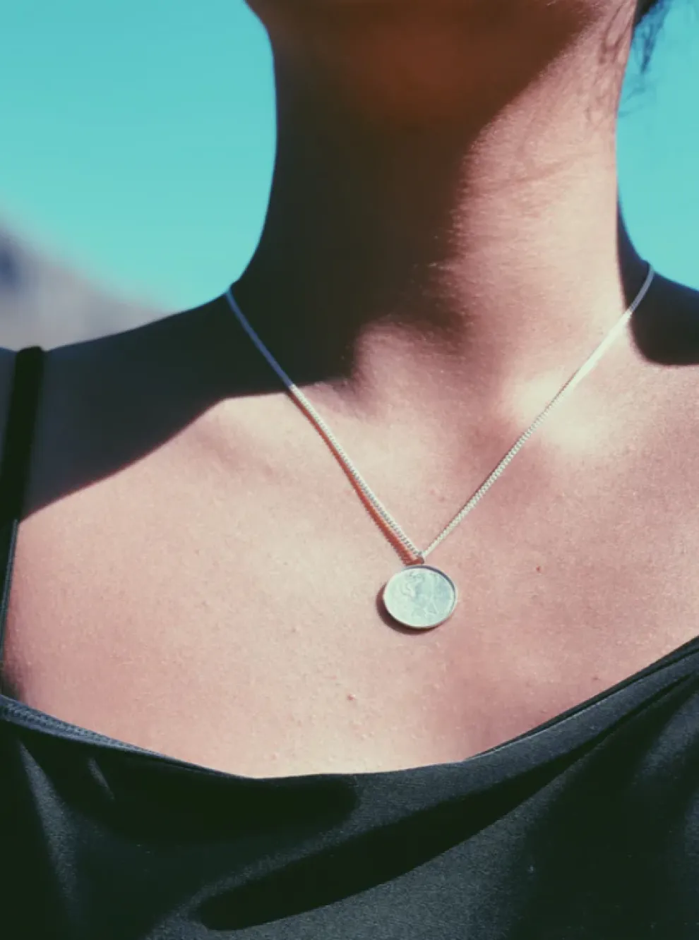 SARAH BIJOUX Paperclip Chain Necklace