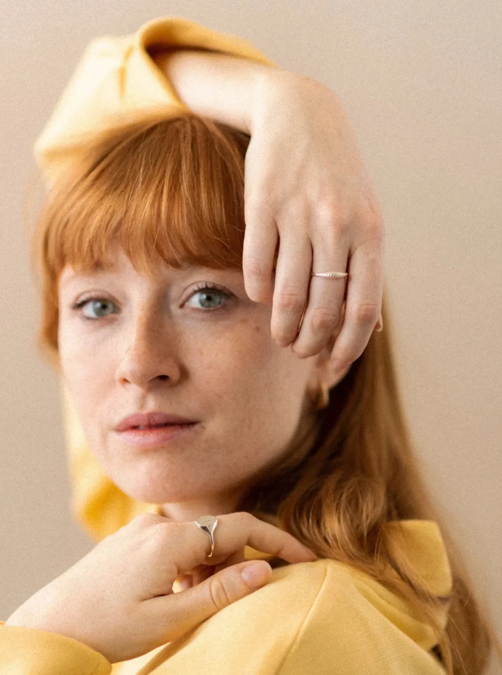 THE MANUFACTURE Signet Ring Sun