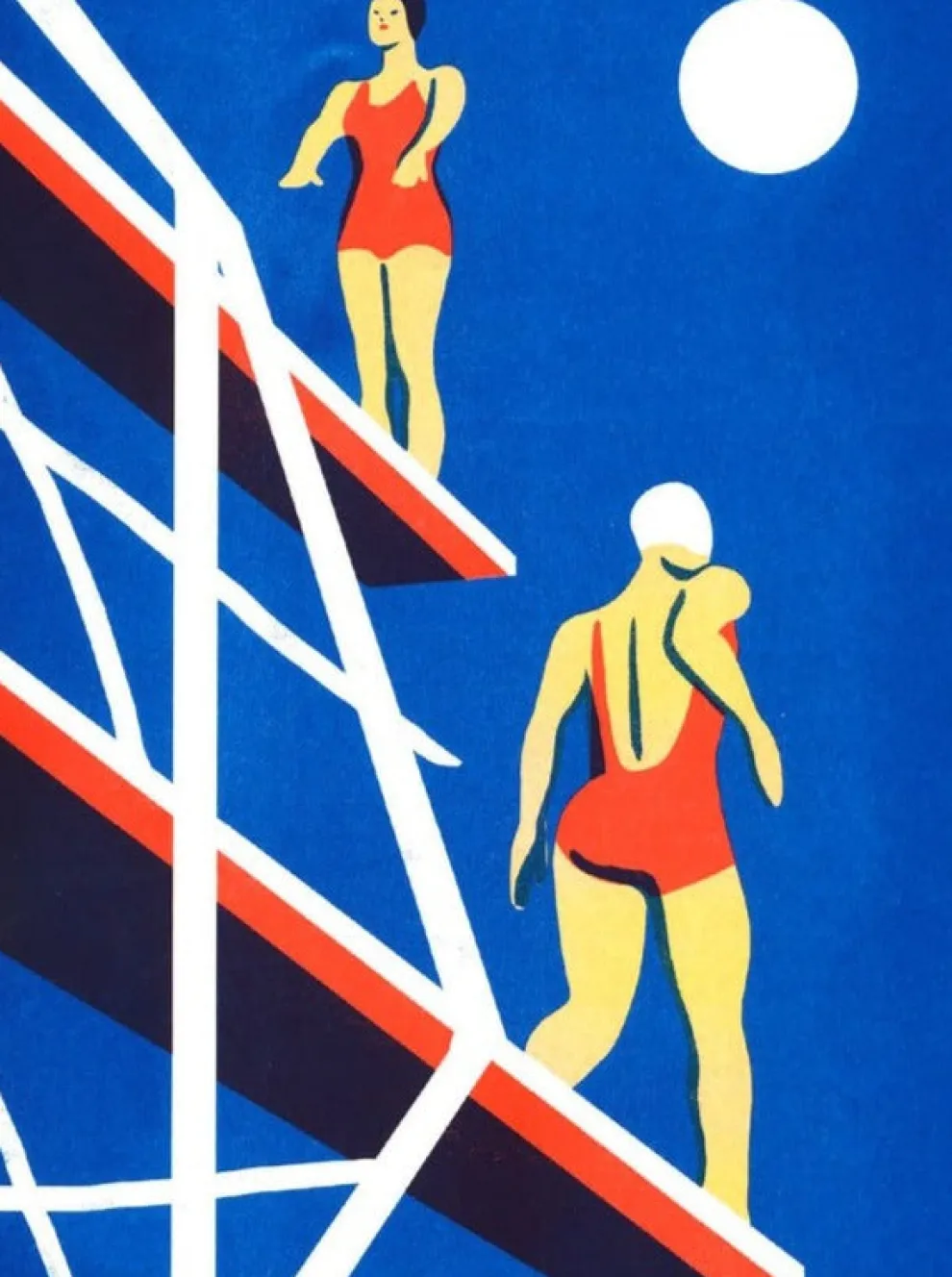 KIBLIND Poster Virginie Morgand - The Swimming Pool