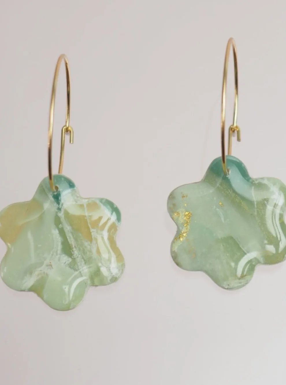 BON MATIN Lily Earrings - Jade