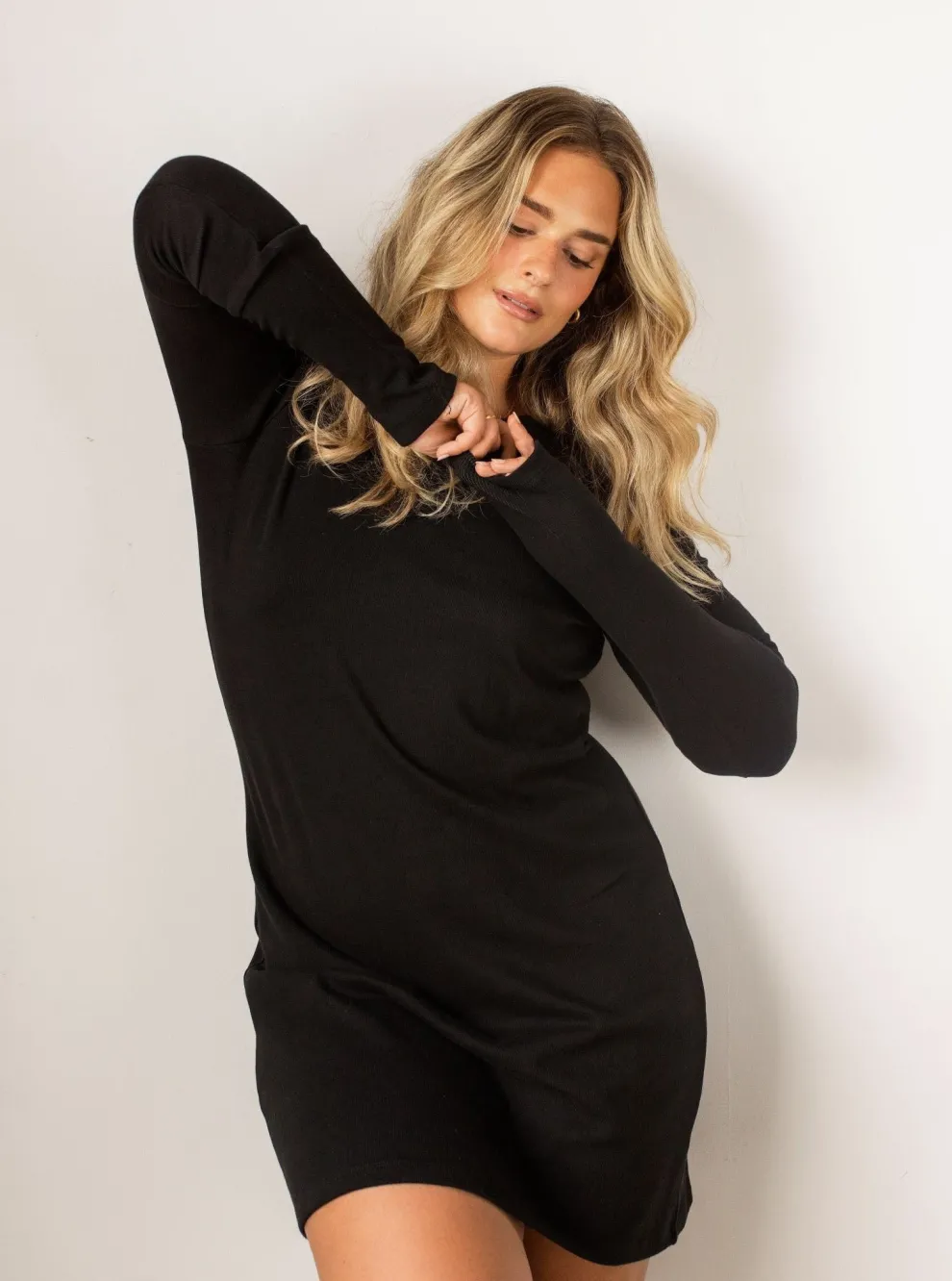 DAILYSTORY Zoé Long Sleeve Dress