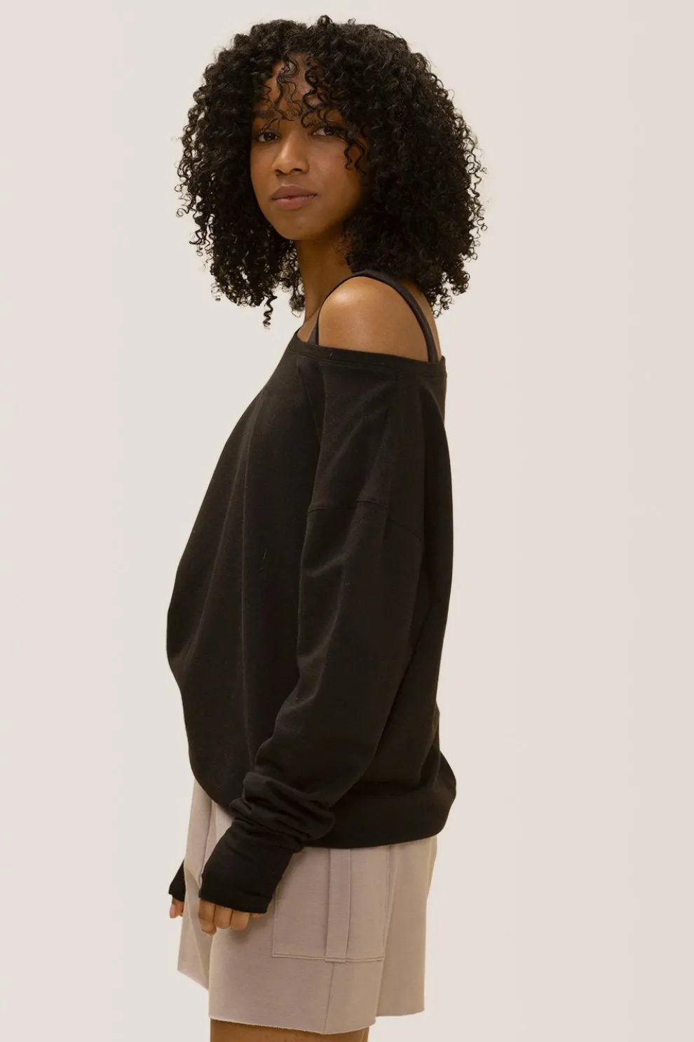 ROSE BOREAL Flashdance Sweater