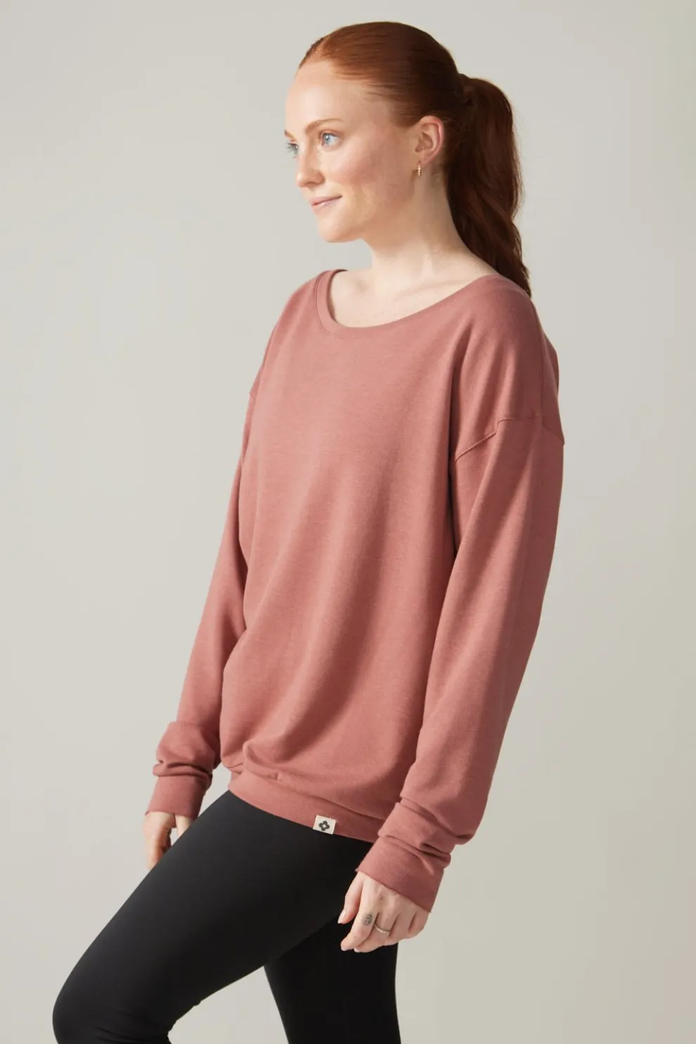 ROSE BOREAL Flashdance Sweater