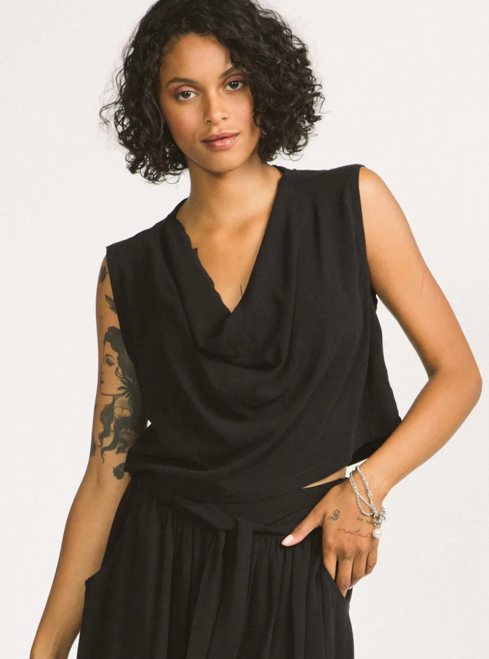 ALLISON WONDERLAND Kiko Blouse - Black