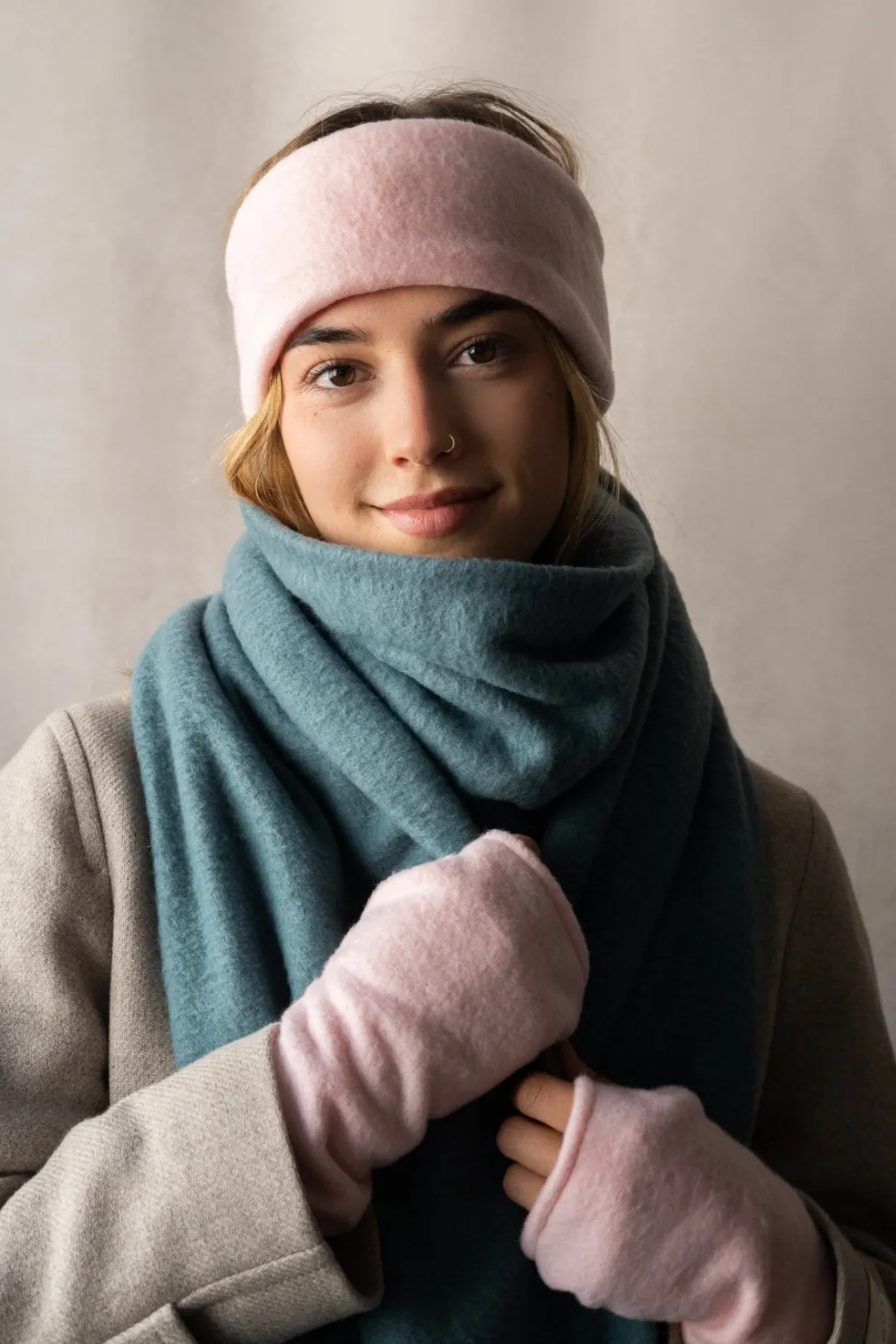 GIBOU Fingerless Mittens