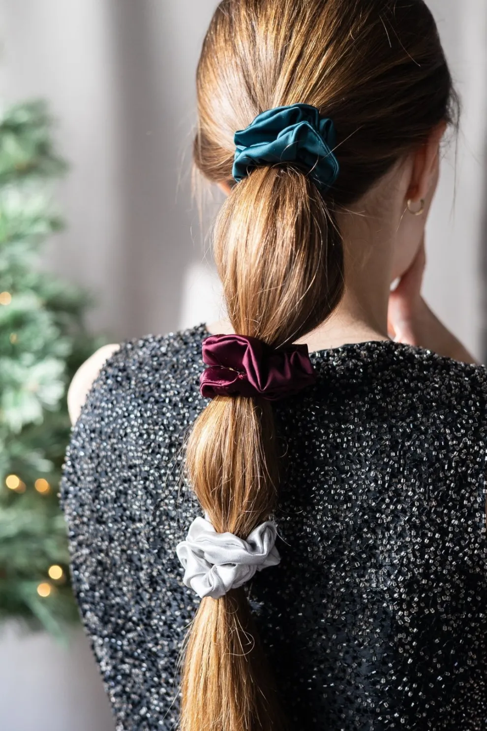 GIBOU Satin Scrunchie Set