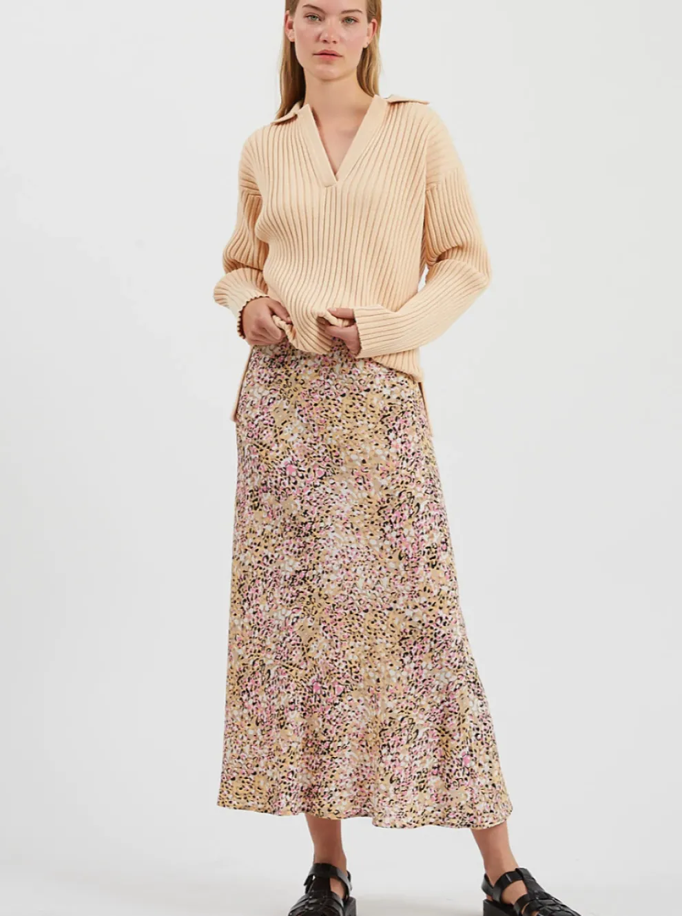 MINIMUM Albi Skirt - Pink Sachet