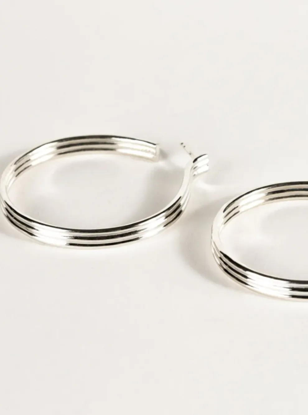 SARAH BIJOUX Triolet Medium Rings - Gold Vermeil