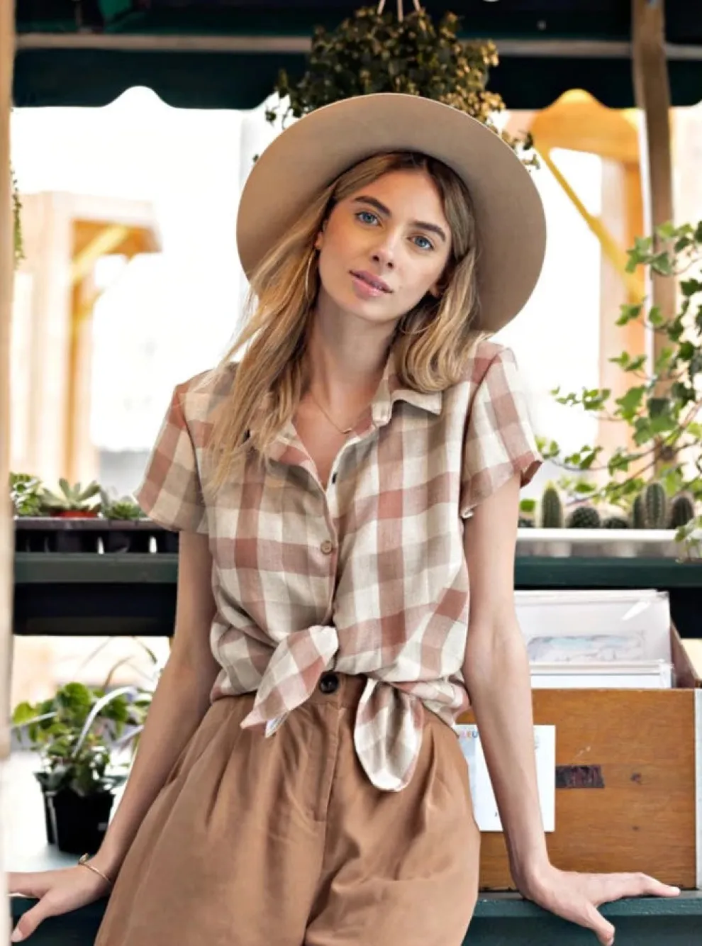 MEEMOZA Harvard blouse