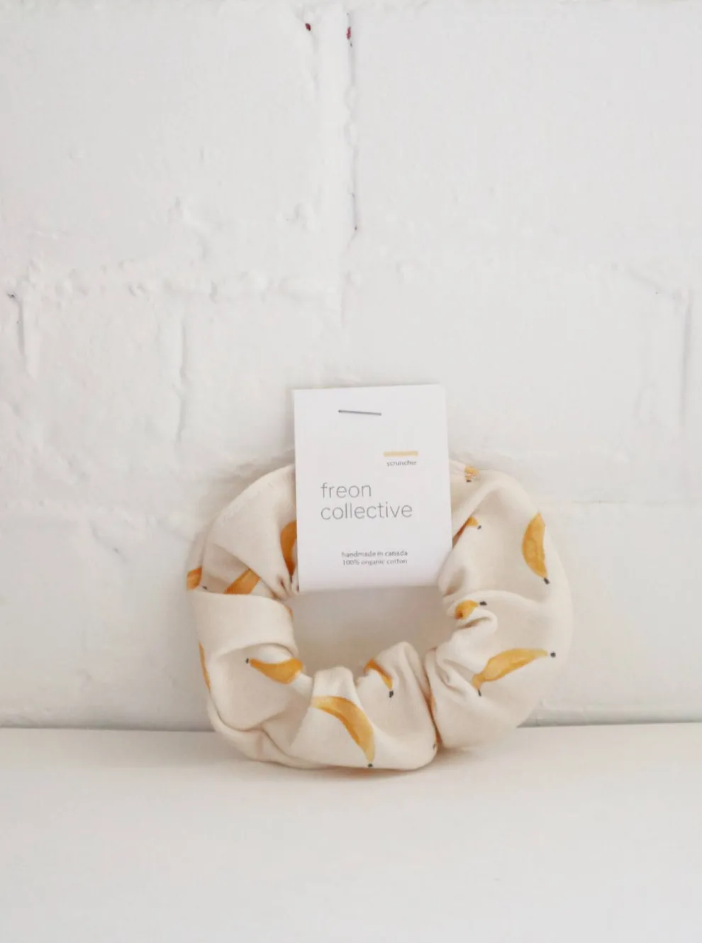 FREON COLLECTIVE Banana Scrunchie