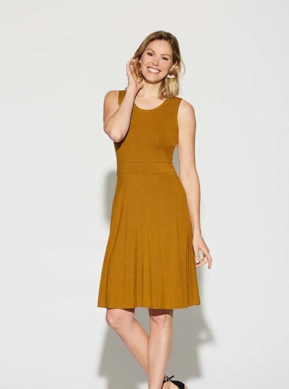 CHERRY BOBIN Malibu Dress - Gold