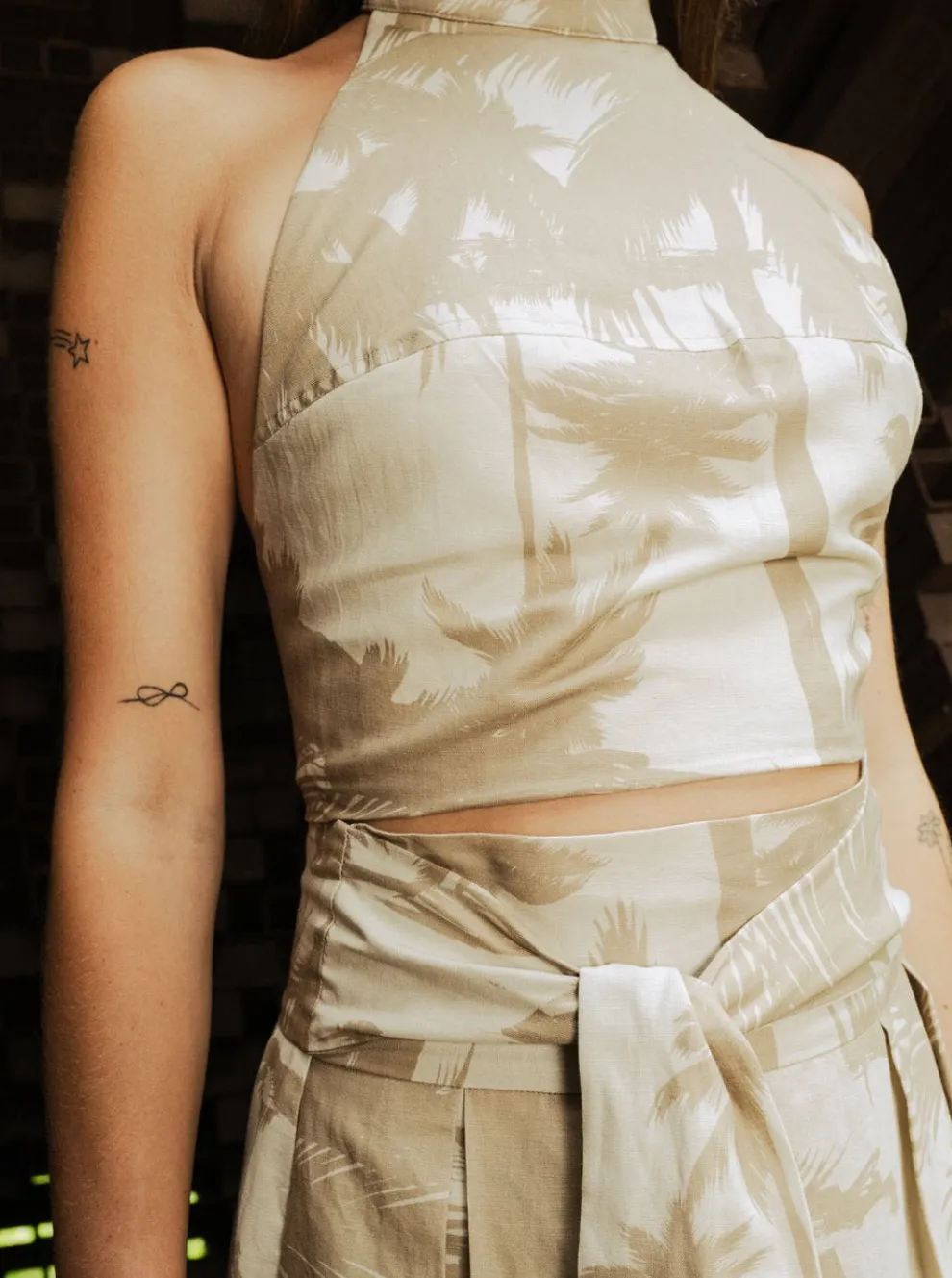 Maui Backless BODYBAG - Palm