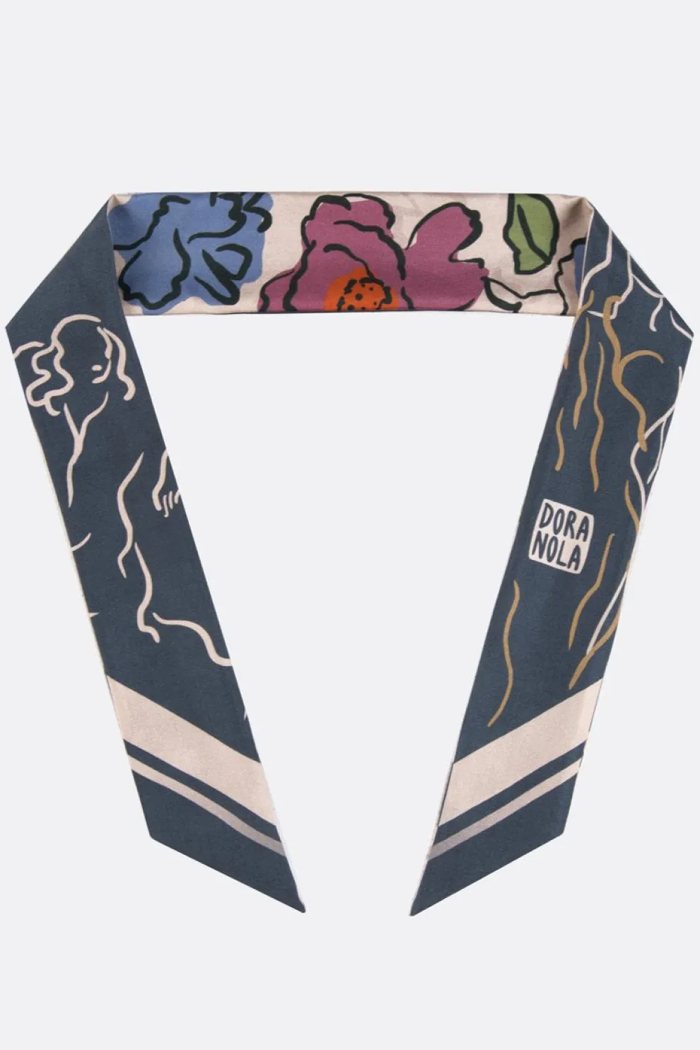 DORA NOLA Silk Twilly - Sketch