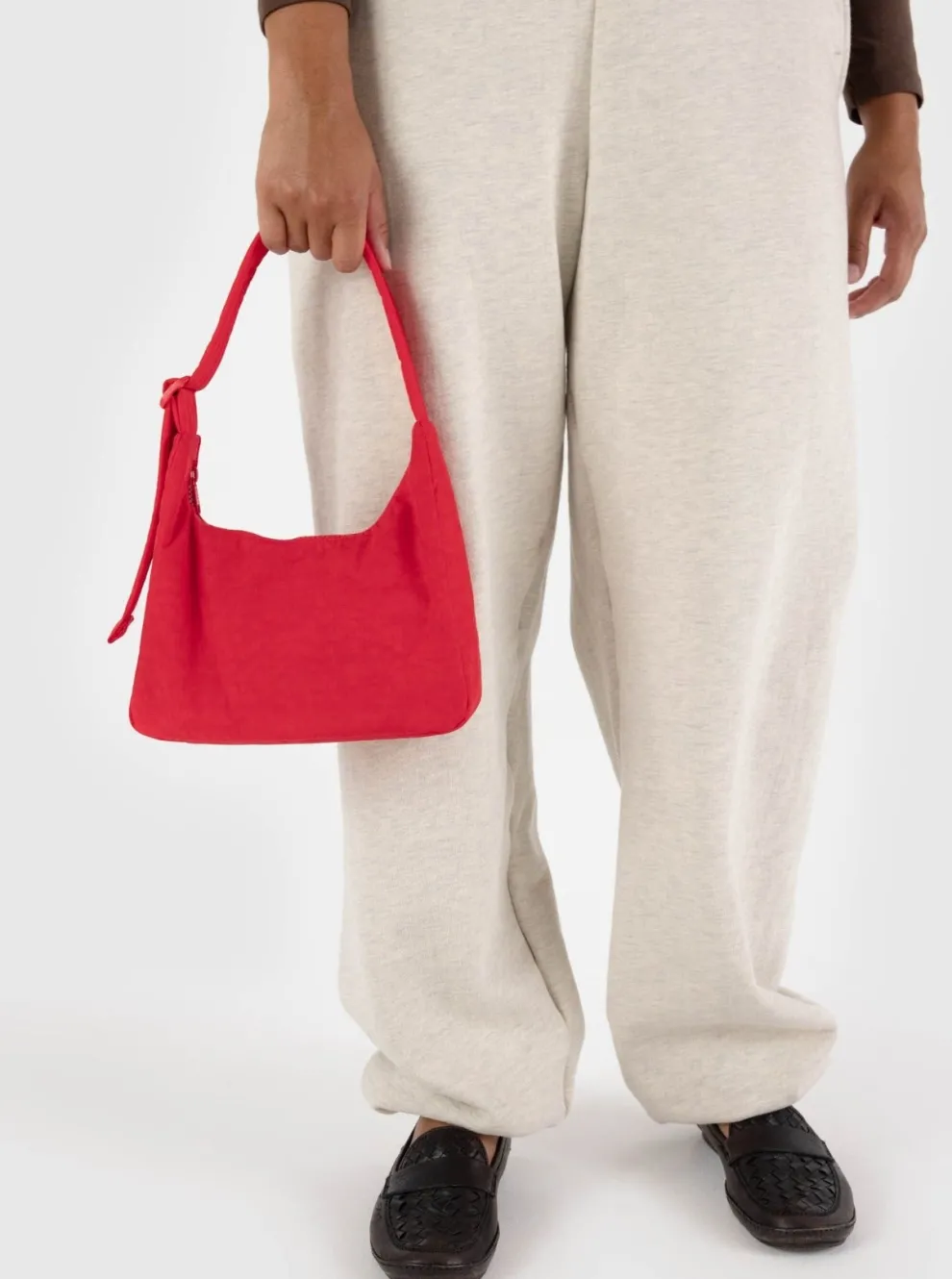 BAGGU Nylon Mini Shoulder Bag - Red