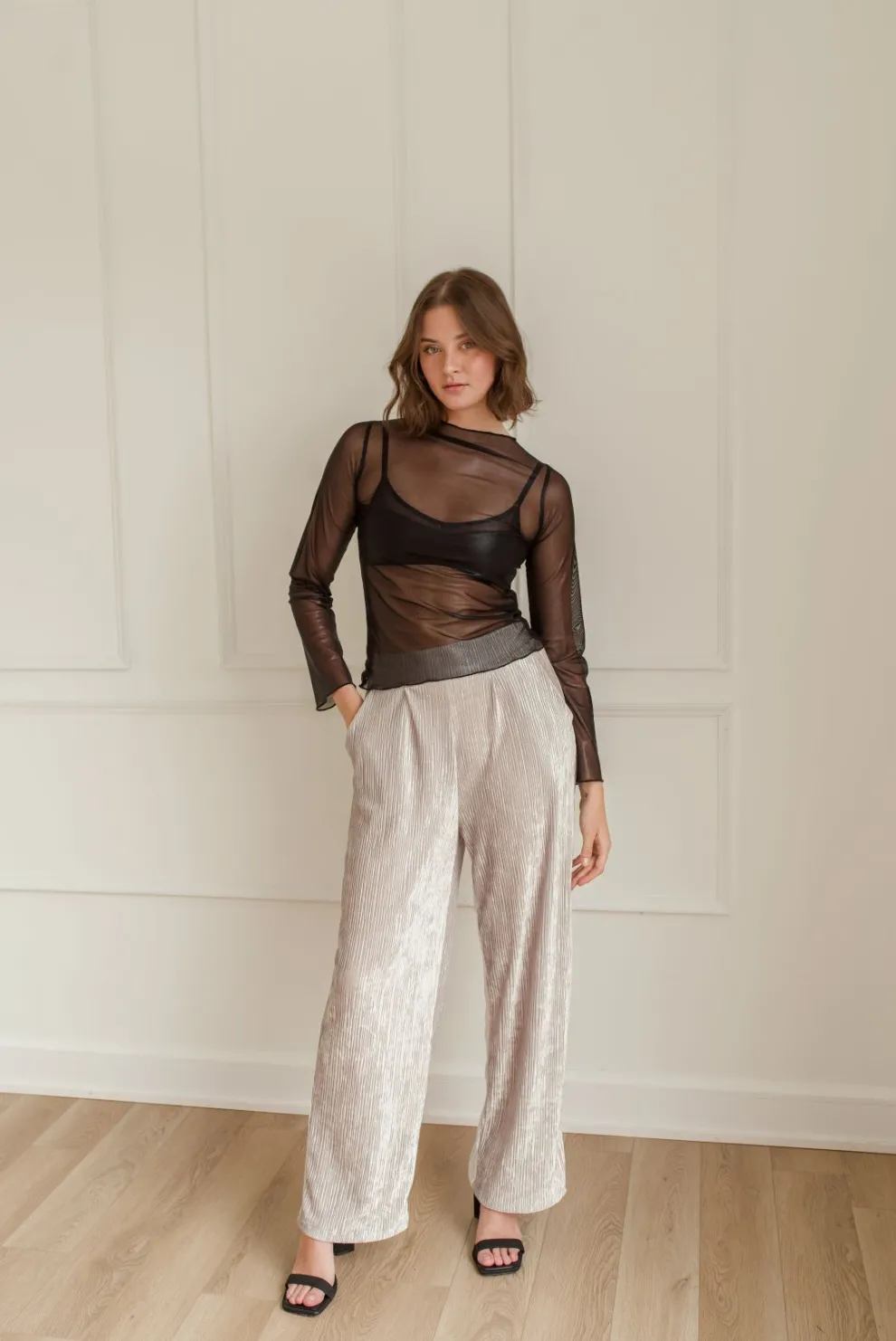 DAILYSTORY Claudia Pants - Silver