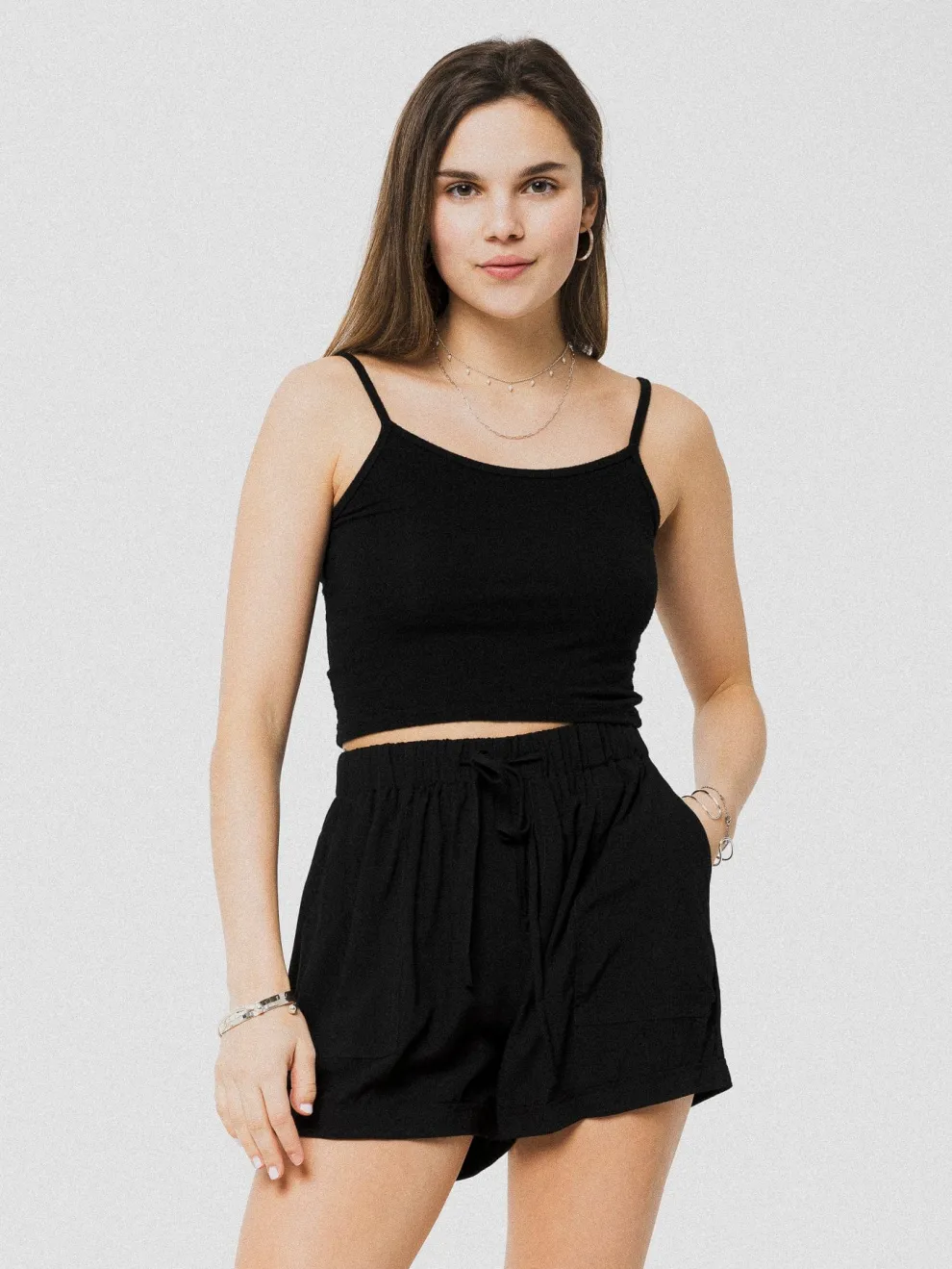 ANANAS BANANAS Camisole Capucine - Black
