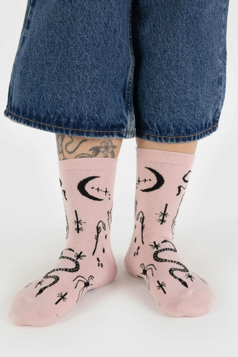 BAGGU Crew Socks - Ballet Icons