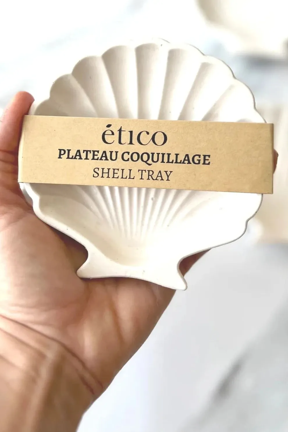 ÉTICO Shell Soap Dish