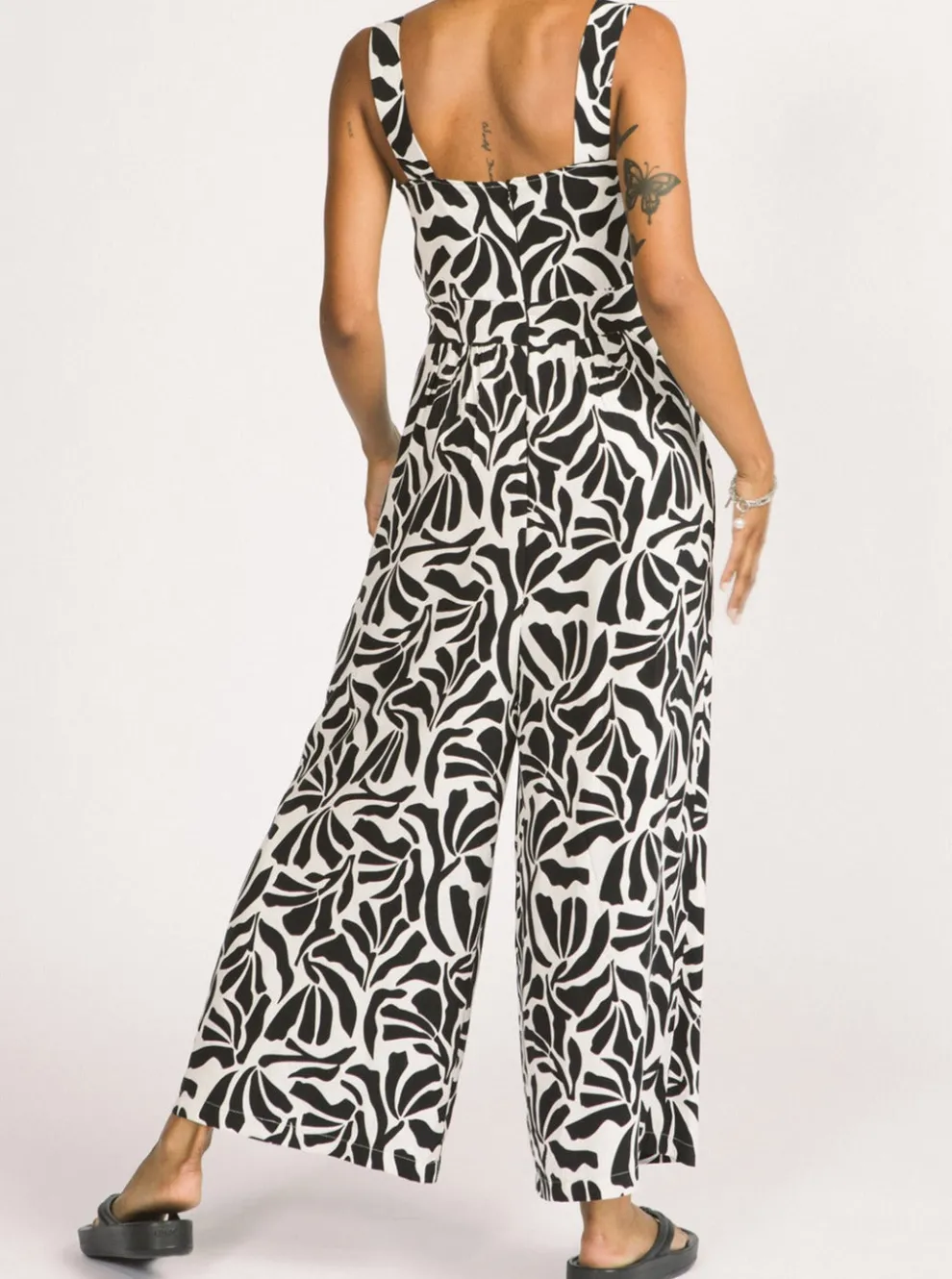 ALLISON WONDERLAND Zadie Jumpsuit - Zebra
