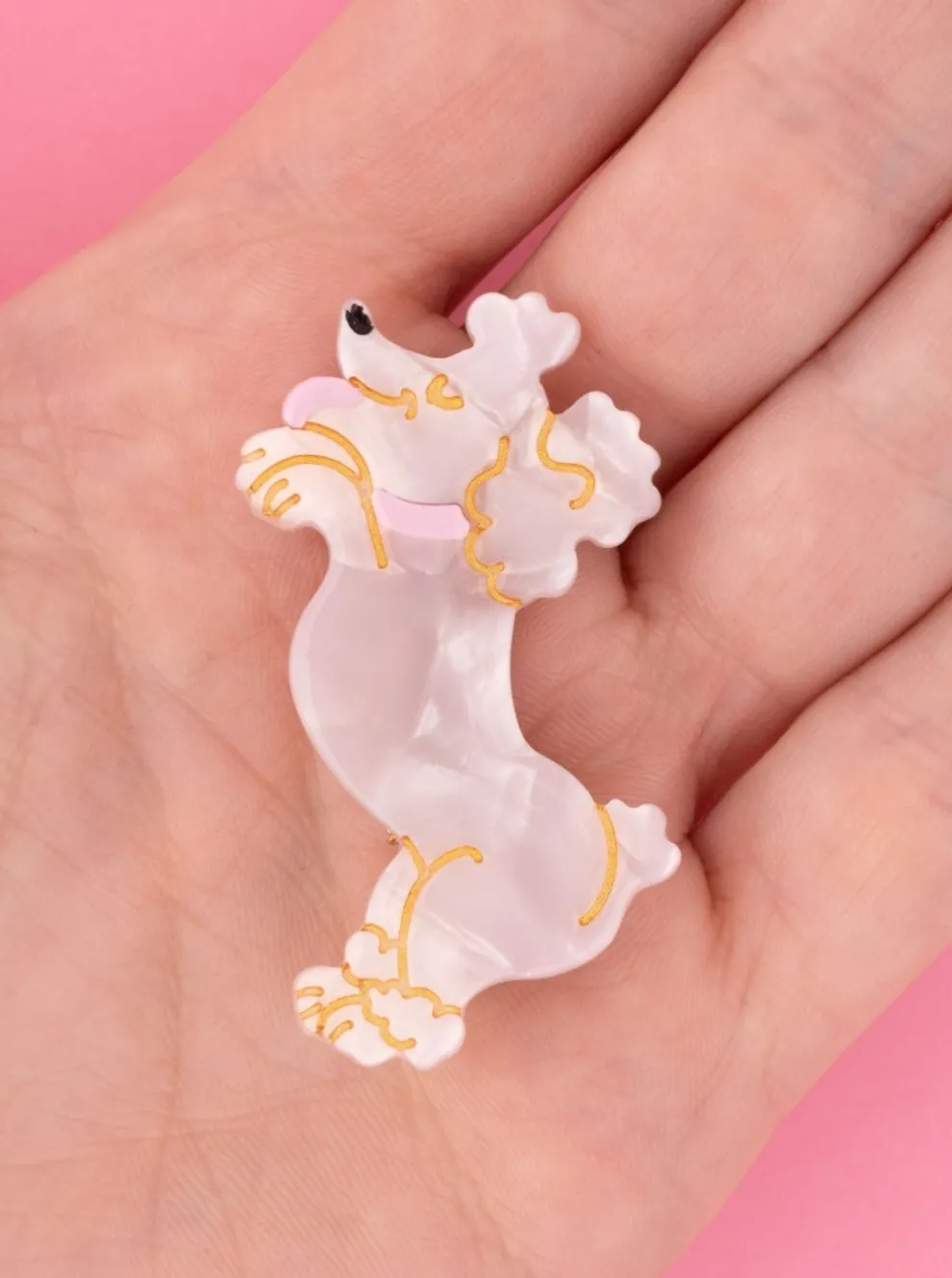 COUCOU SUZETTE Poodle Hair Clip