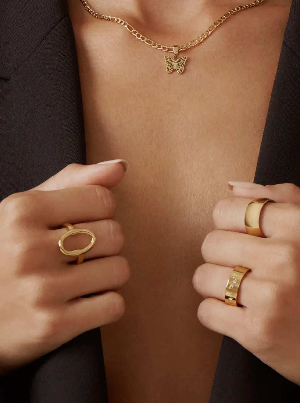 TWENTY COMPASS Dolce Vita Ring - Gold