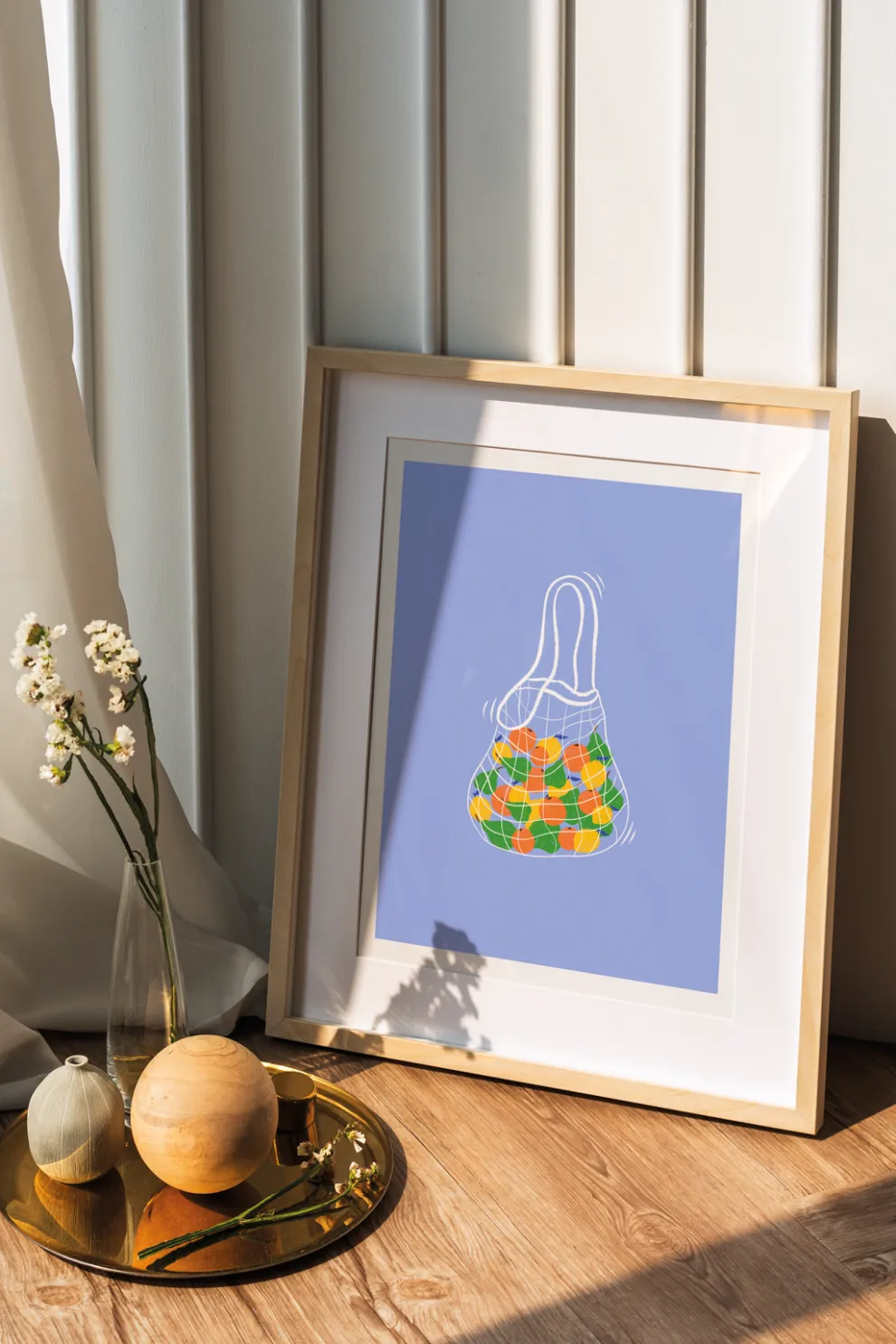 BLACK PEARL Net bag poster