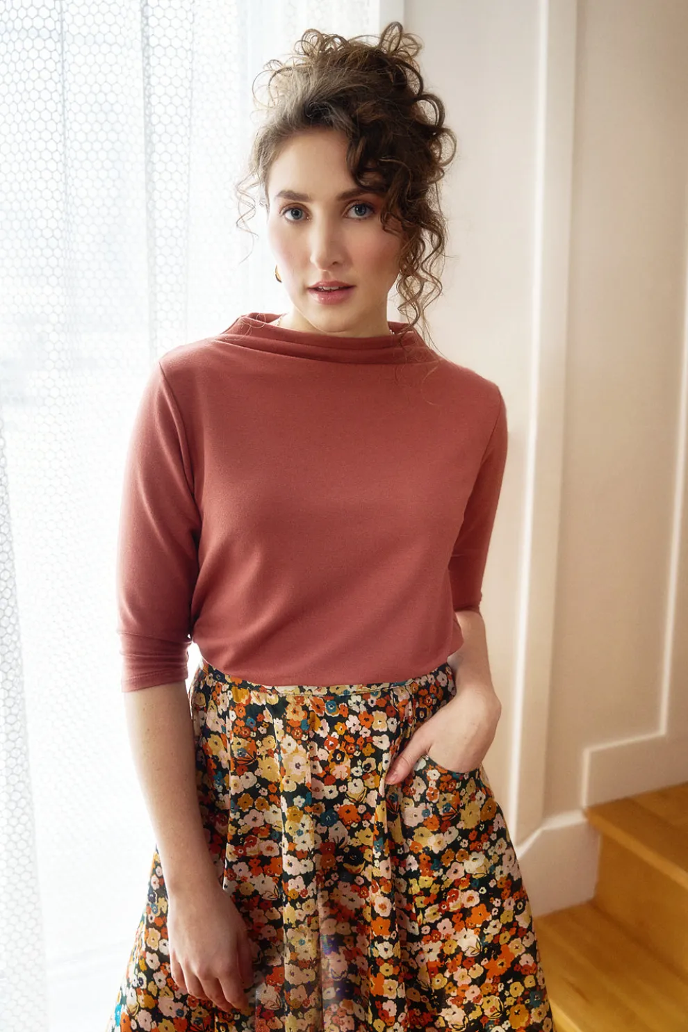 MEEMOZA Bowie Sweater - Terracotta