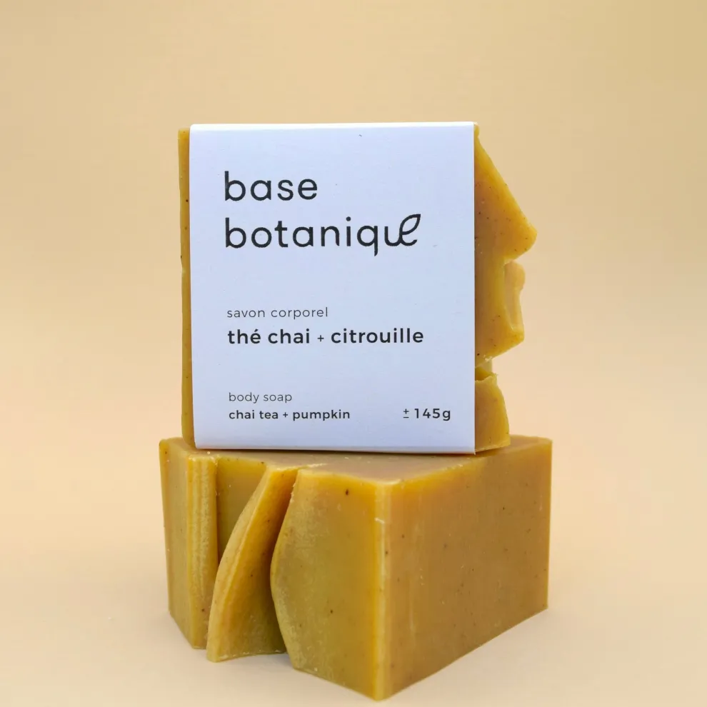 BOTANICAL BASE Soap - Chai Tea + Pumpkin