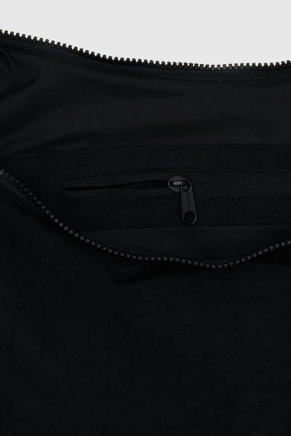 BAGGU Large Crescent Nylon Bag - Black