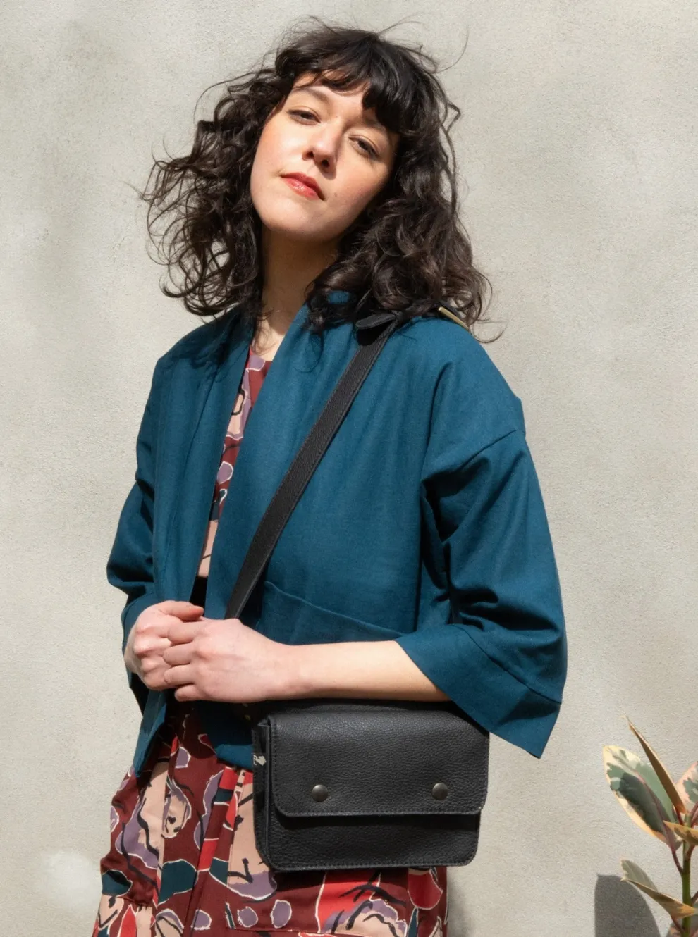 KAZAK Hatley Clutch Bag Black