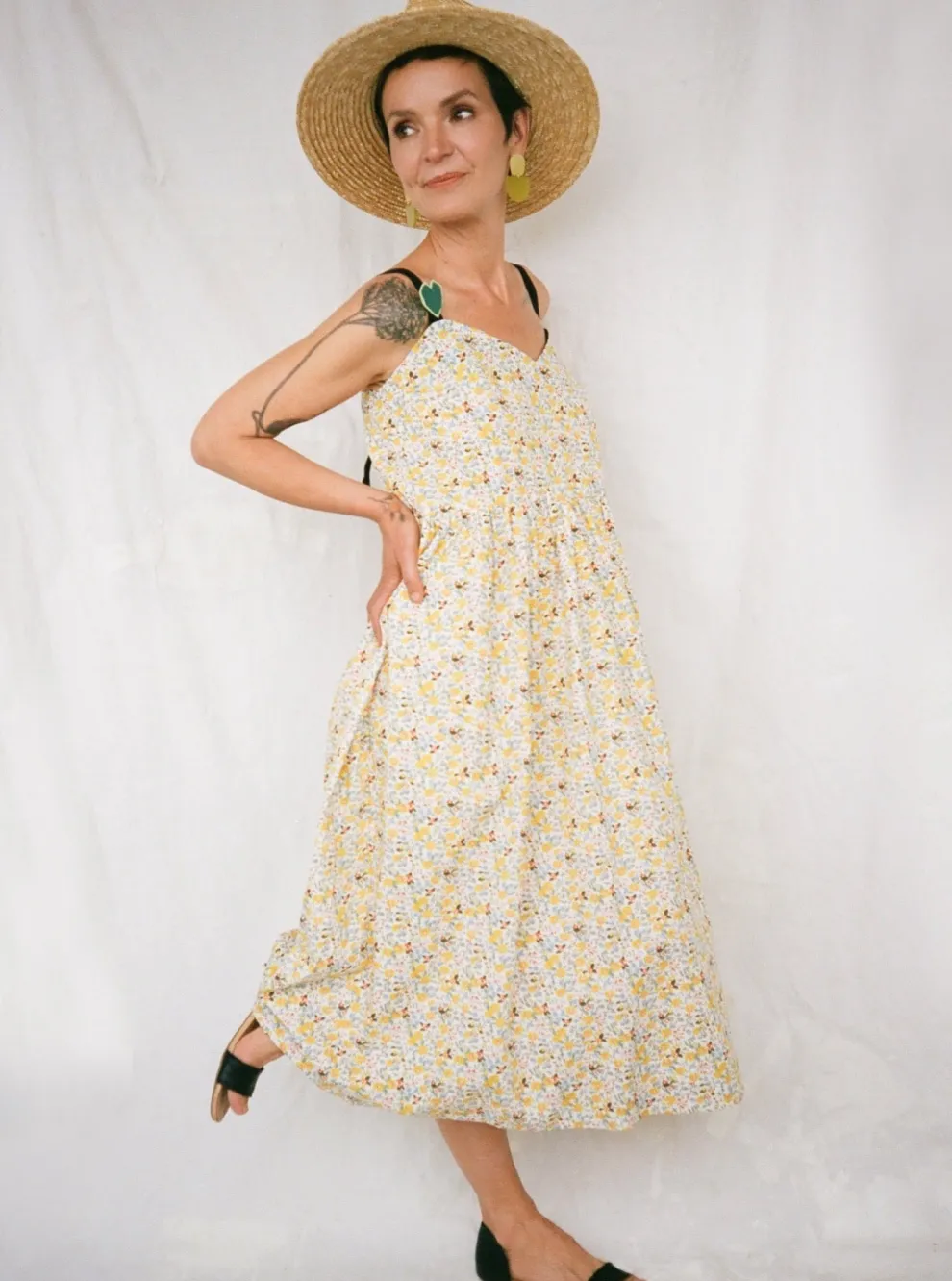 EVE GRAVEL X BELLE + REBELLE Anne Dress - Garden