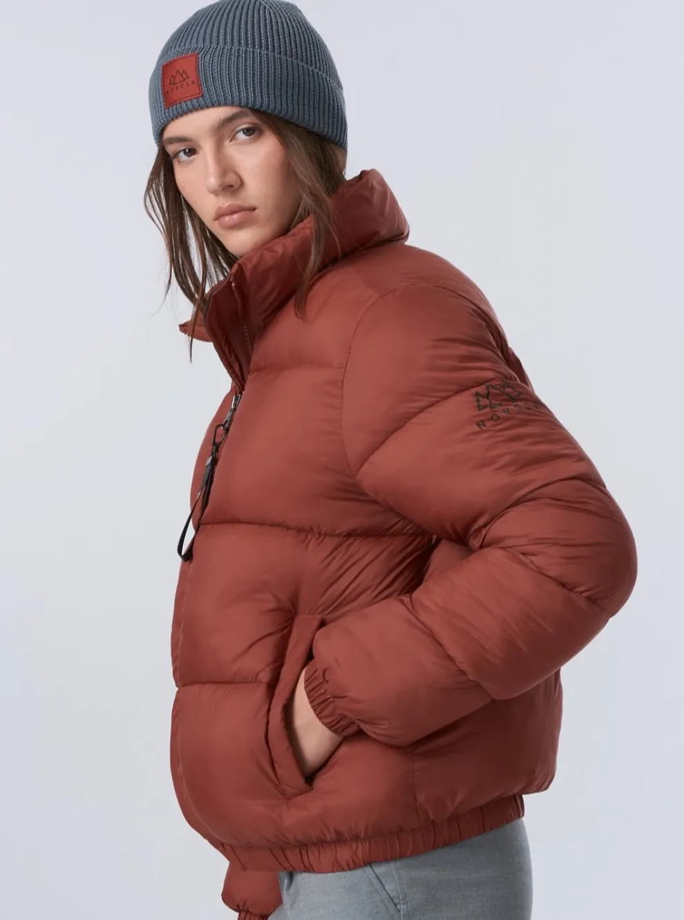 NORDEN Mia Coat - Clay