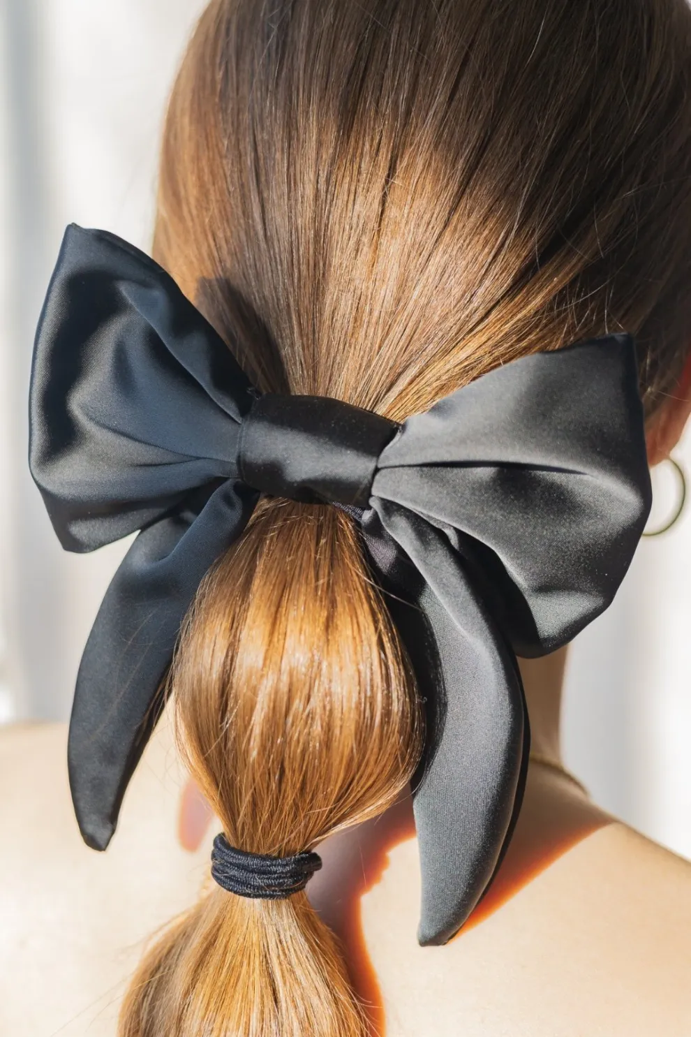 GIBOU Satin Loop on Elastic