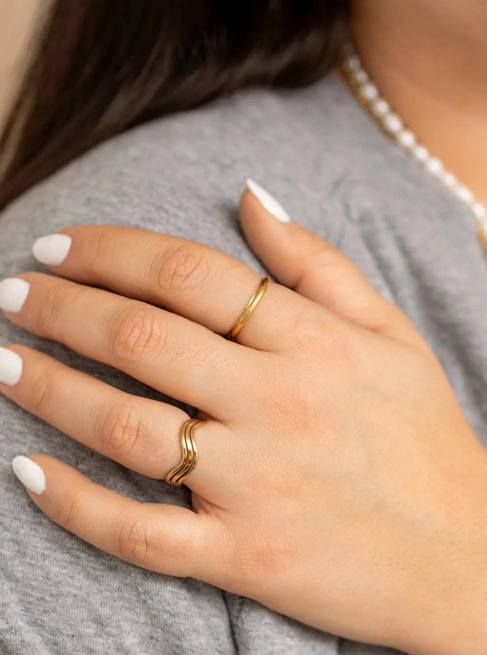 BLOOM Wavy Ring