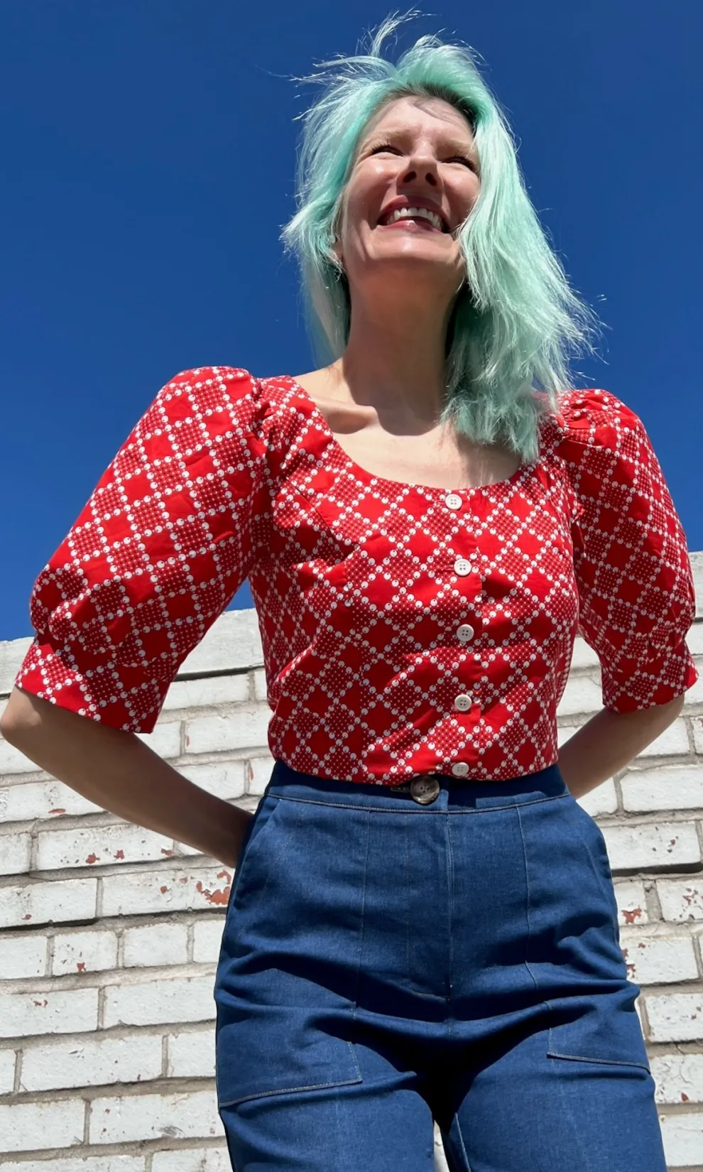 BIRDS OF NORTH AMERICA Stonechat Top - Red Patches