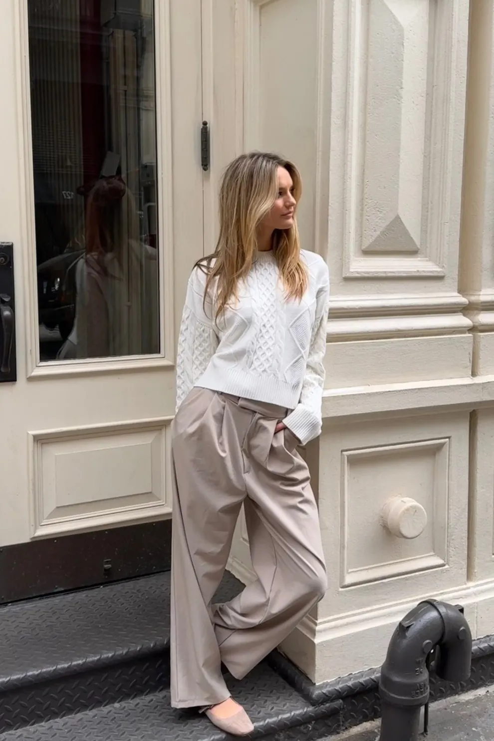 DAILYSTORY Leona Pants - Beige