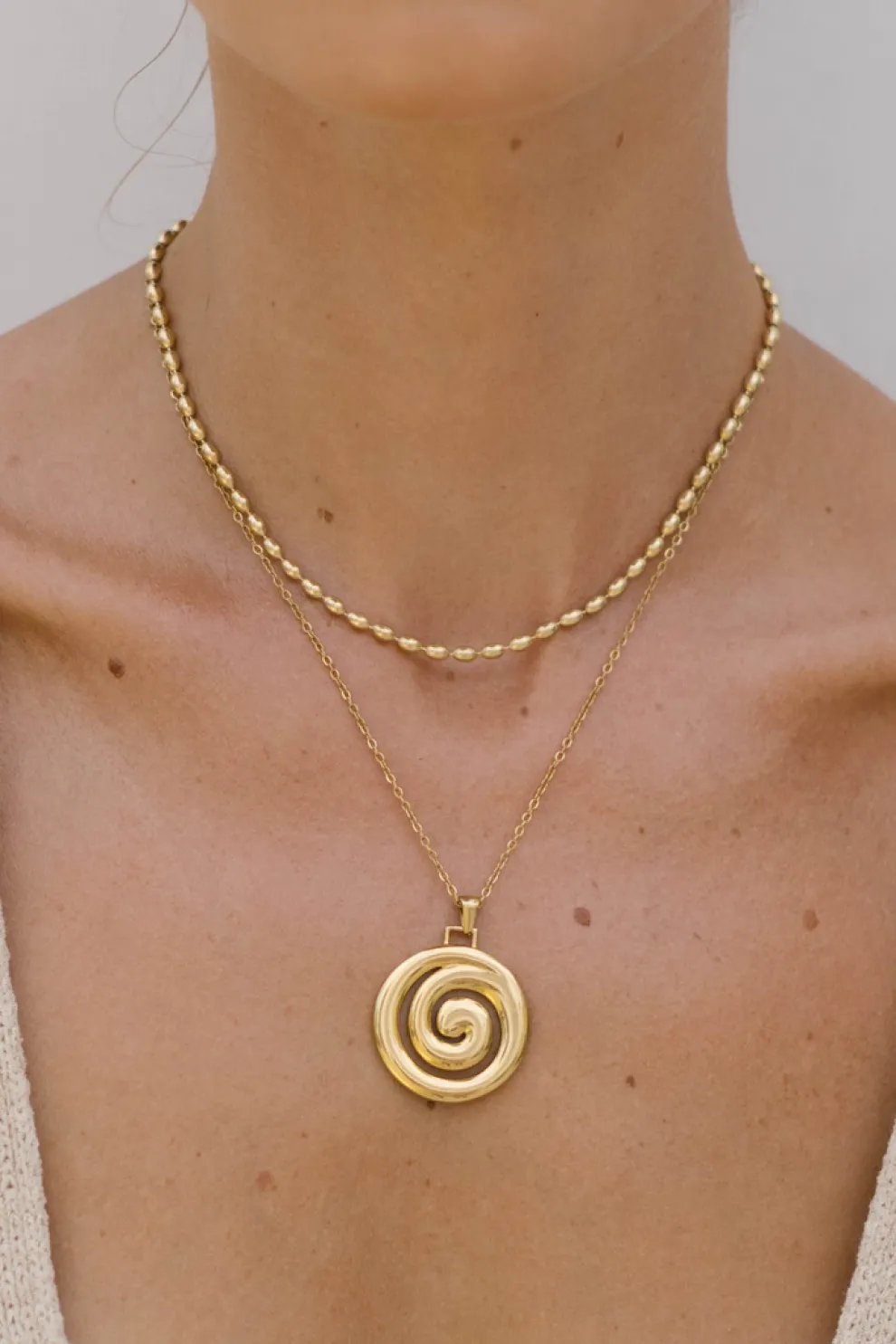 TWENTY COMPASS Mykonos Necklace